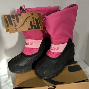 Kamik Ice Buster dark pink snow boots. Brand new with tags. Never worn.